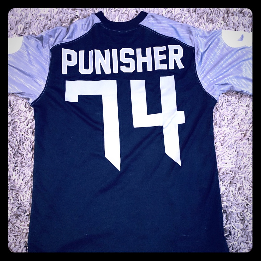 Men’s Punisher Jersey, NWOT, Size SM